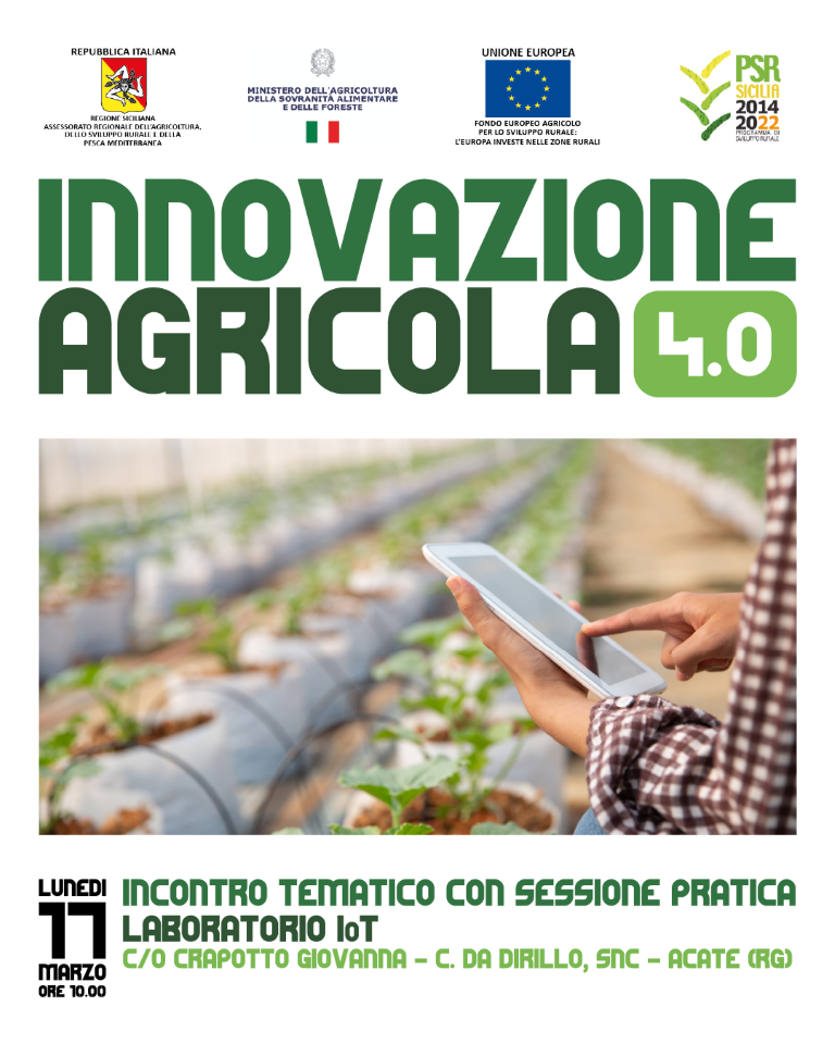 Innovazione agricola 4.0